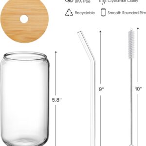 Corrugated glass with bamboo lid