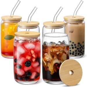 Corrugated glass with bamboo lid
